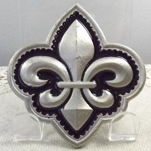 Genuine Fleur de Lis Belt Buckle NOS
